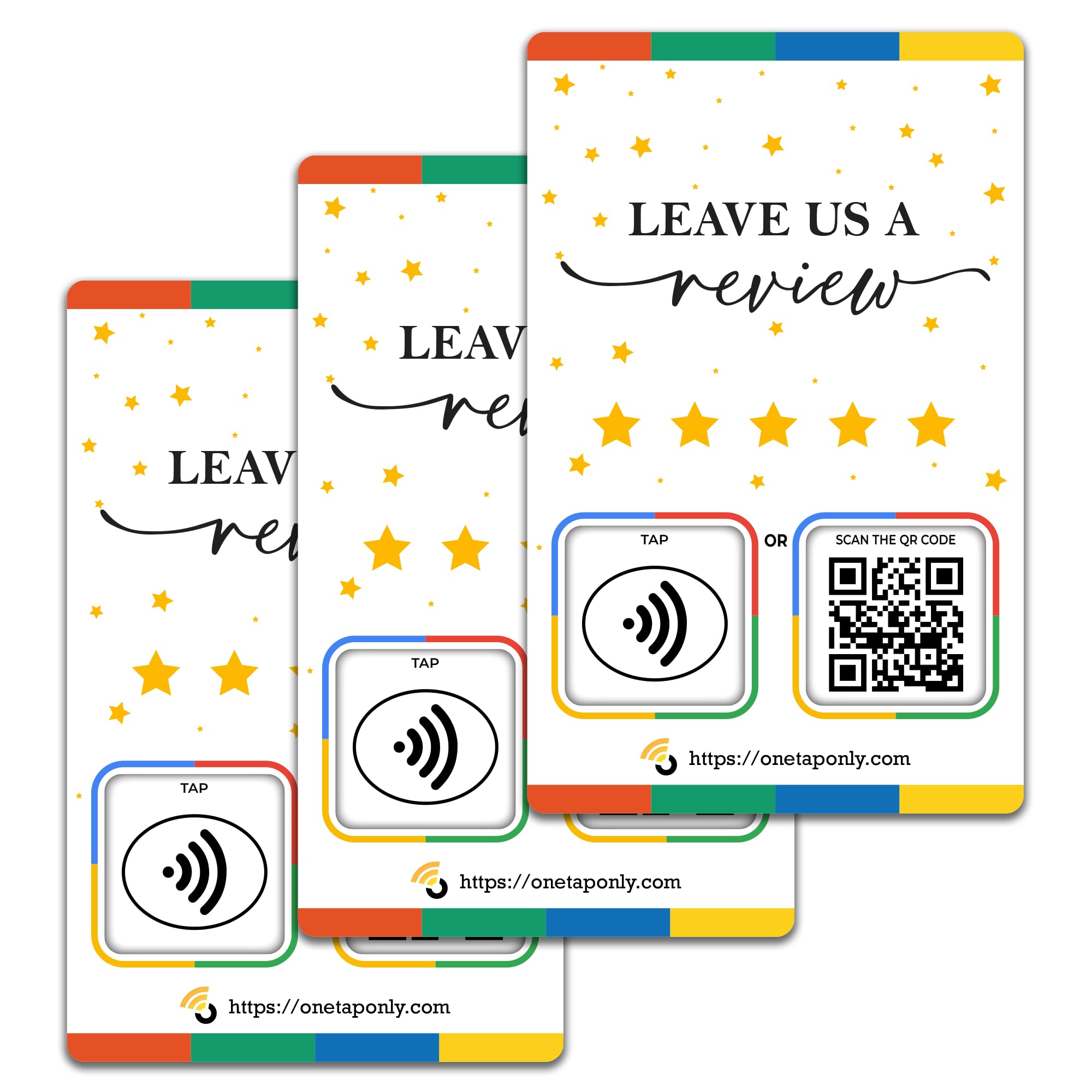 Amazon.co.jp：Google レビューカード NFC ワンタップのみ 3枚パック